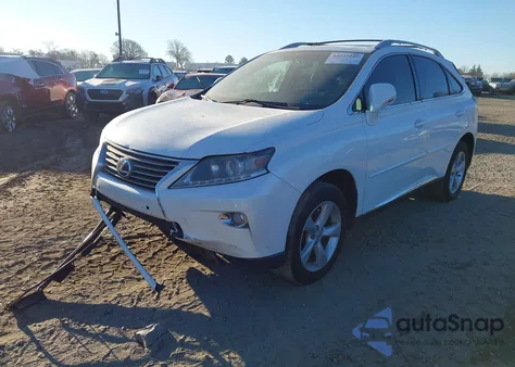 2013 Lexus Rx 350 из США, поврежденный, VIN 2T2BK1BA3DC169645